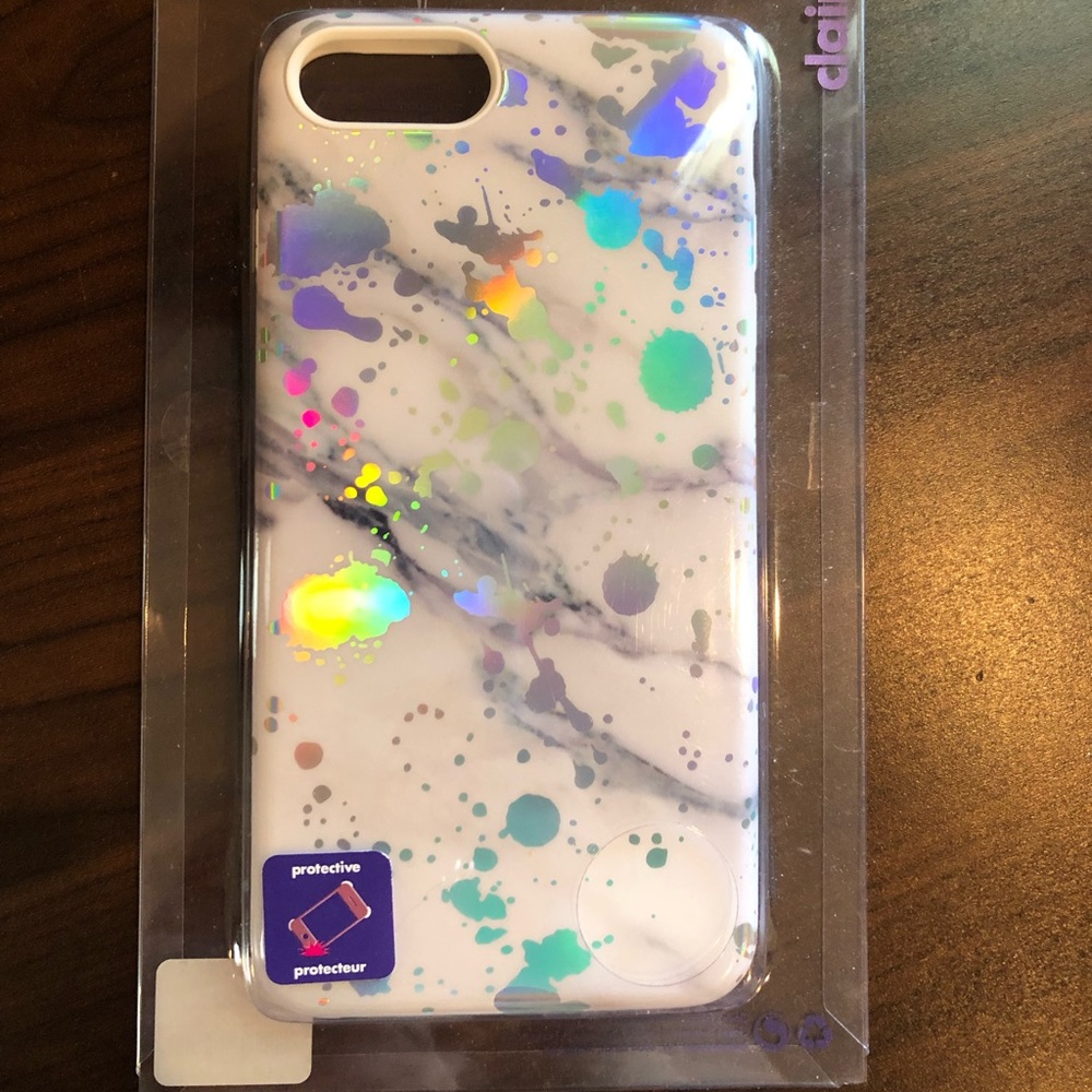 Claire’s Brand IPhone 6/7/8+ Marbled Case